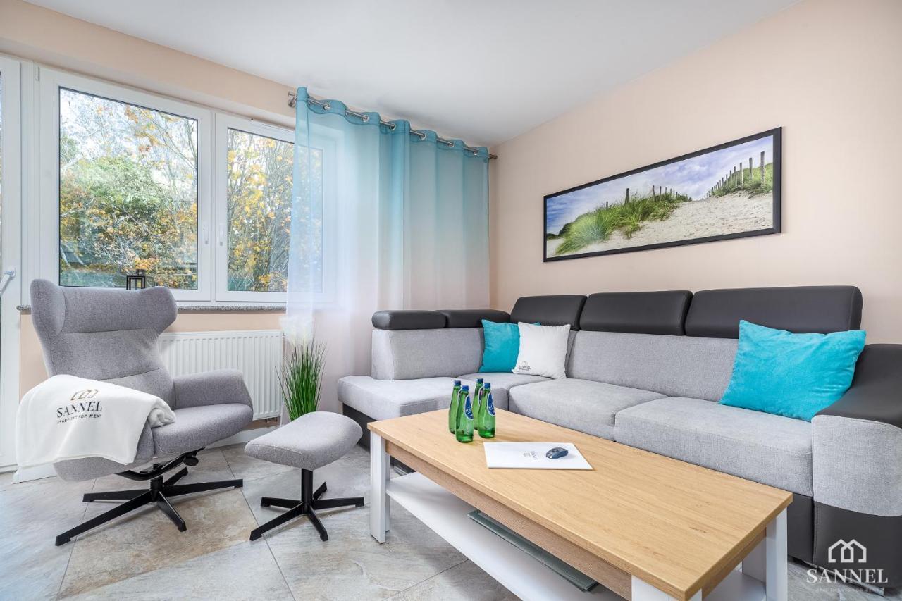 Apartament Lazure Przy Lesie-Sloneczne Tarasy Dziwnowek-Sannel Apartments For Rent Экстерьер фото